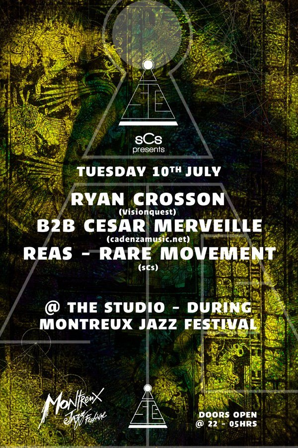 Ryan Crosson b2b Cesar Merveille, Reas & Rare Movement - @MJF