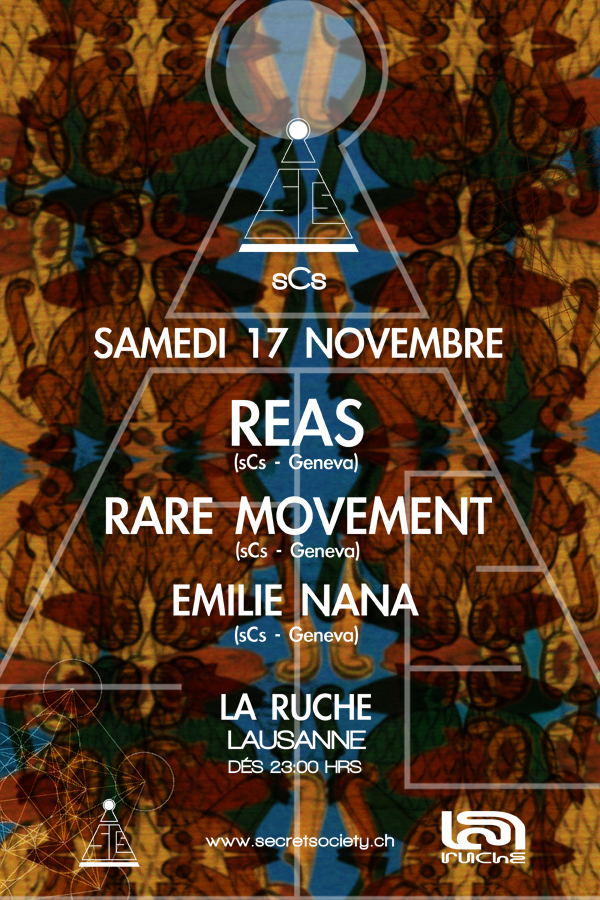 Dj Reas, Rare Movement & Emilie Nana - @La Ruche