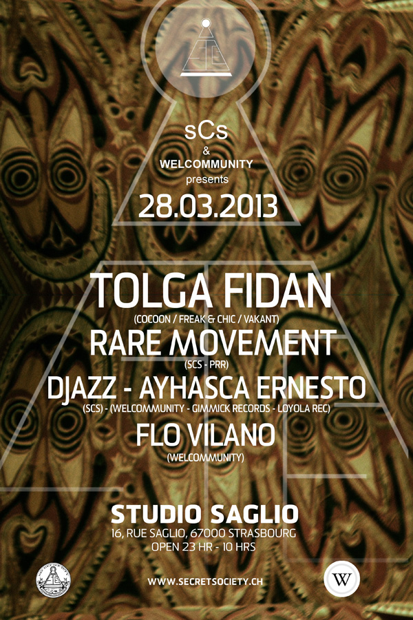 Tolga Fidan & Rare Movement - @Studio Saglio