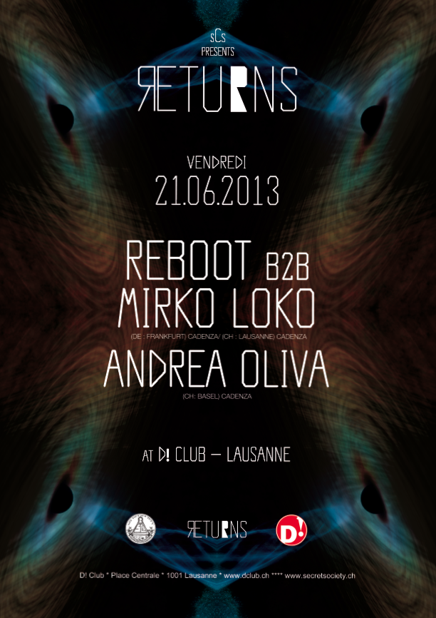 Reboot b2b Mirko Loko & Andrea Oliva - @D! Club