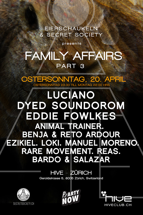 Family Affairs pt. 3 : Luciano, Dyed, Eddie Fowlkes, Ezikiel, Reas, Rare Movement... - @Hive