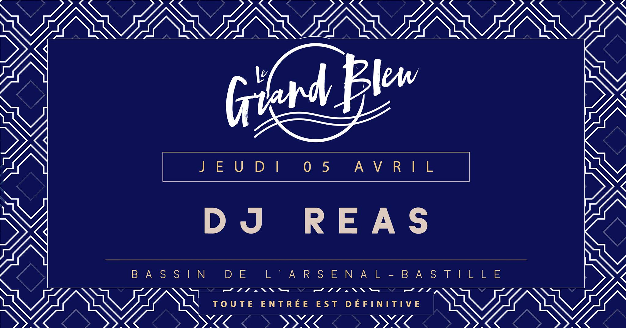 Dj Reas - @Grand Bleu