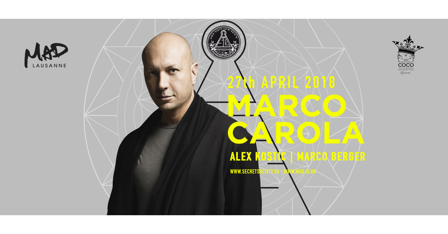 Marco Carola, Alex Kostic & Marco Berger - @MàD