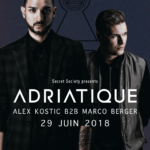 Adriatique, Alex Kostic b2b Marco Berger - @Uptown