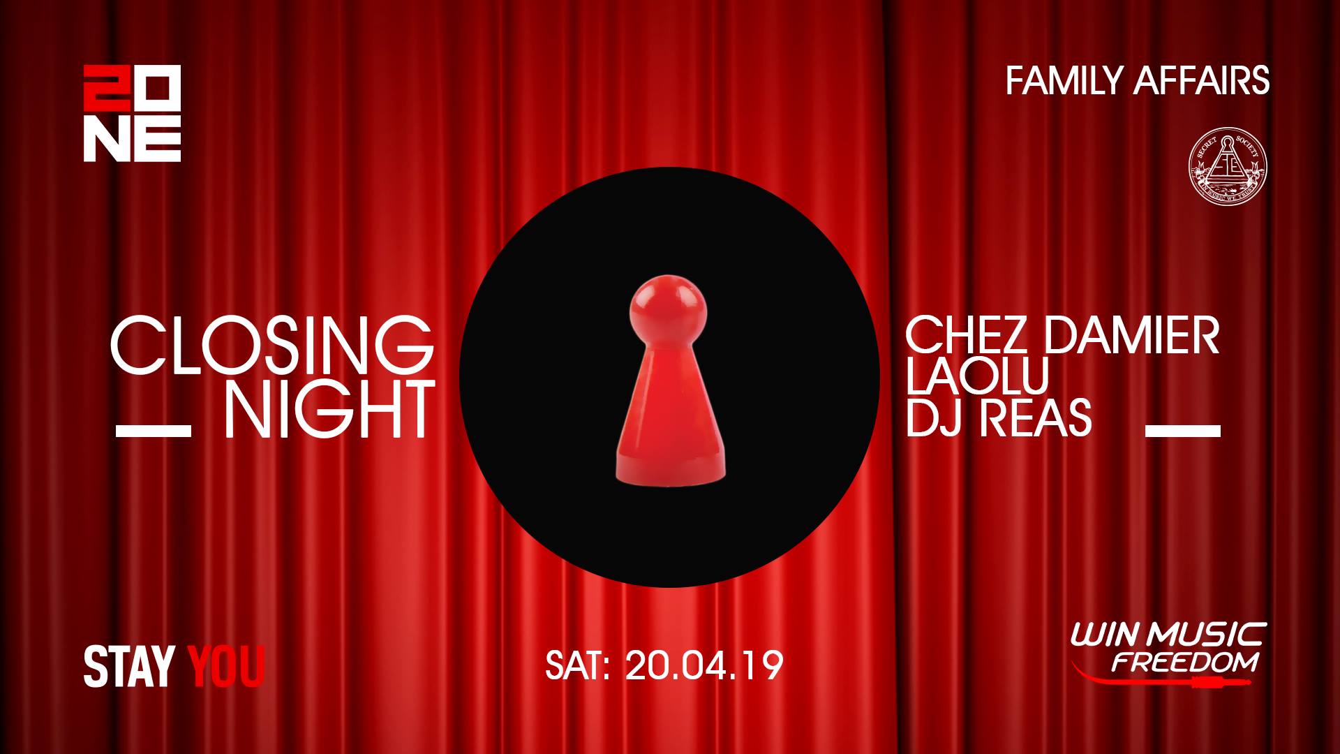 Family Affairs pt. 7 : Chez Damier, Laolu, Dj Reas - @Zone Club